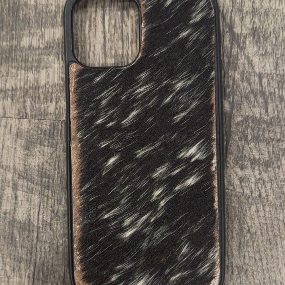 Western IPhone 12 Pro Max Case - REAL RAWHIDE